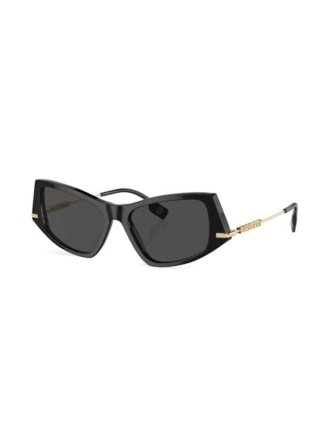 Burberry Eyewear Óculos De Sol Gatinho Transparente